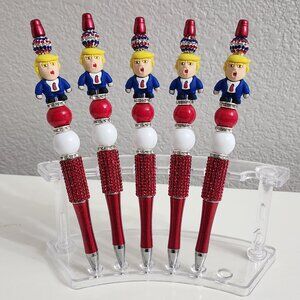 Beaded Trump Pens